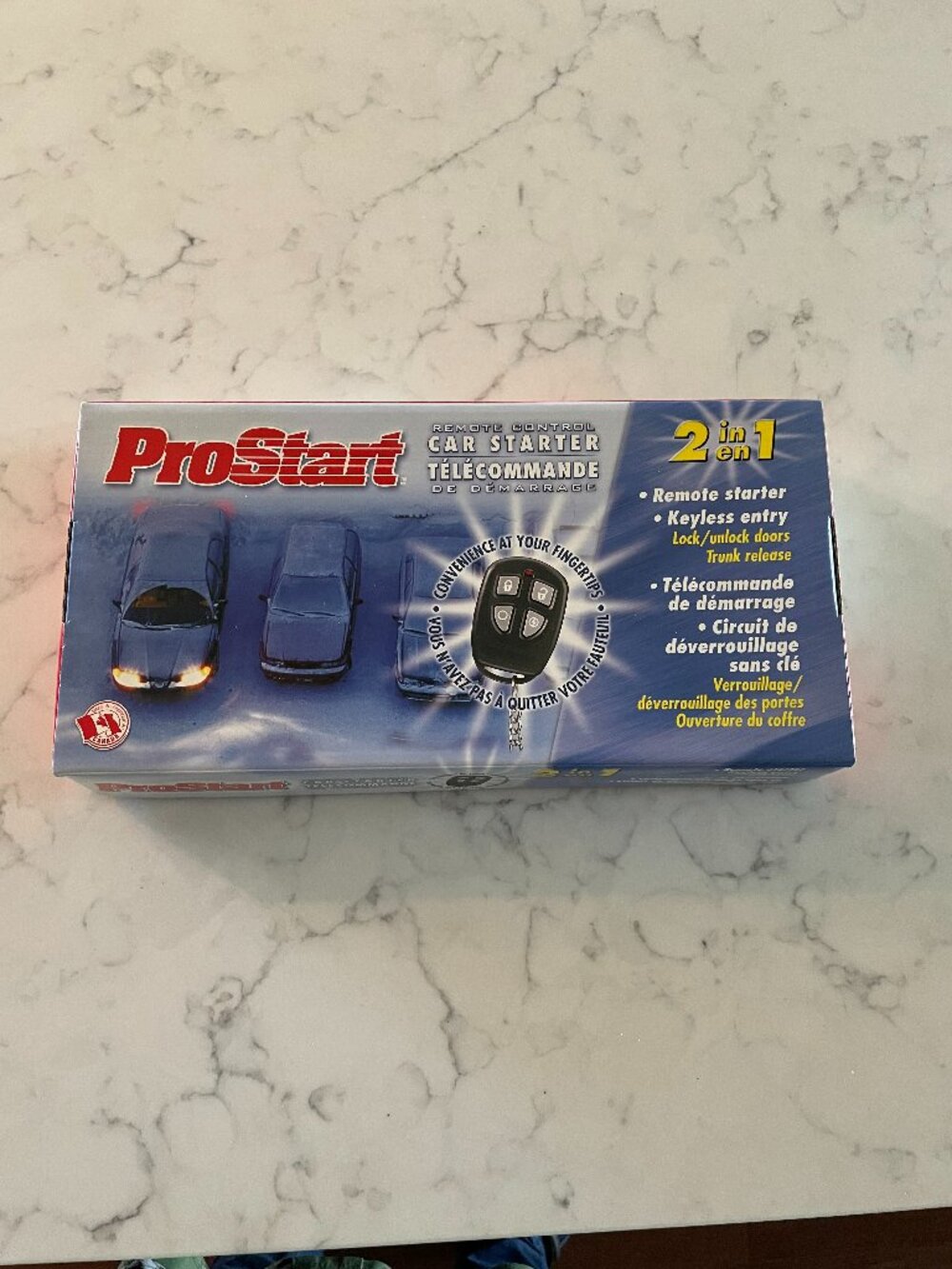 ProStart Remote Control Car Starter 2 in 1 Automatic CT-3300 - New Open Box